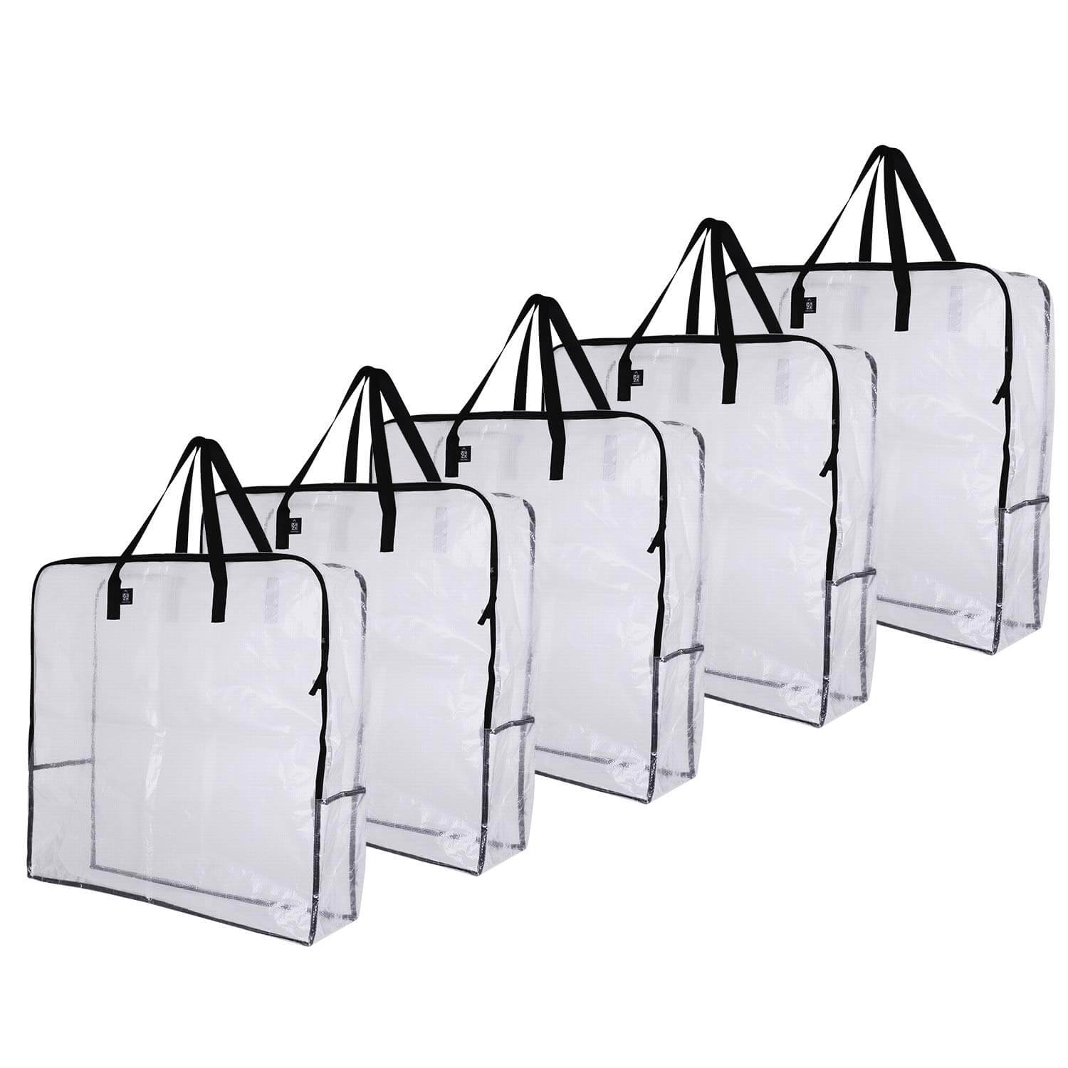 Heavy Duty Large Clear Storage Bags With Zipper With Zipper Large